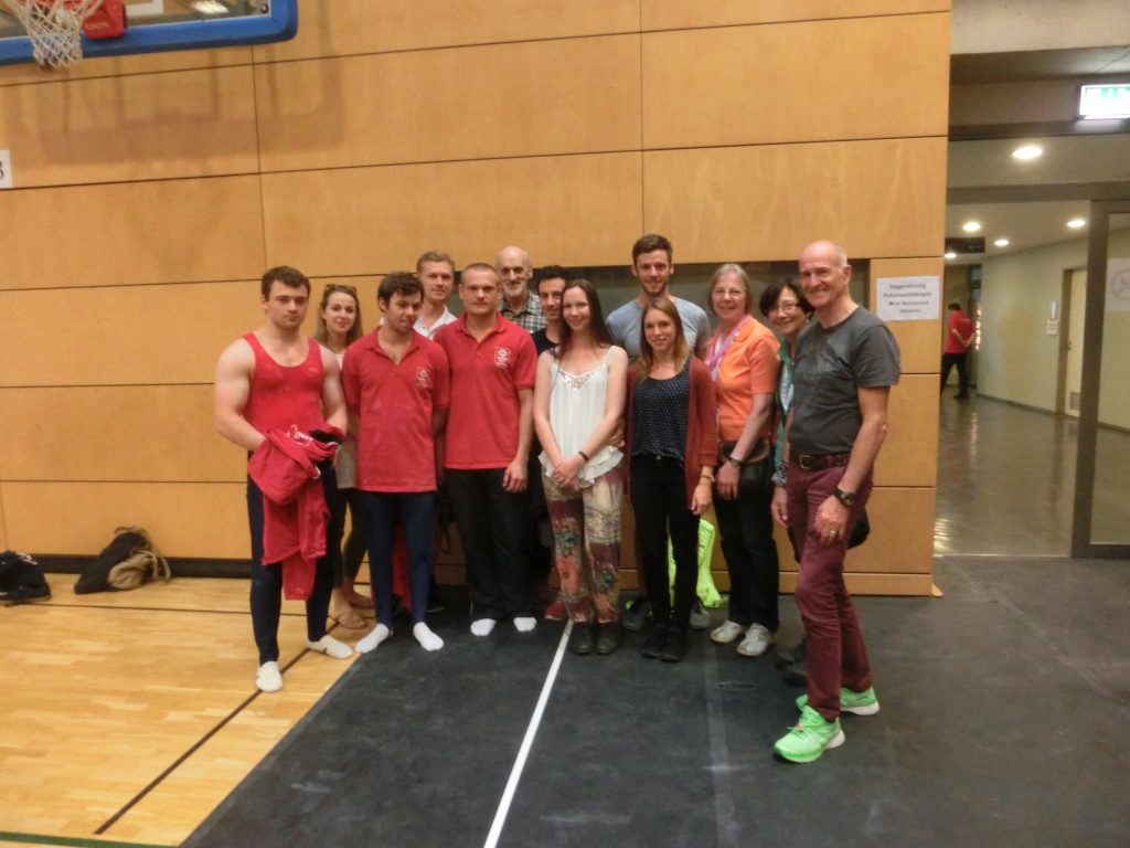 Teilnehmer beim Deutschen Turnfest Berlin 2017