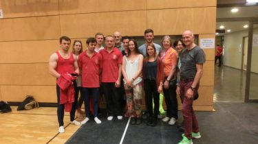 Teilnehmer beim Deutschen Turnfest Berlin 2017