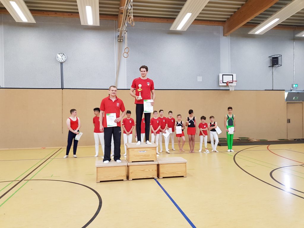1. Arne Schön, 2. Iurii Olari