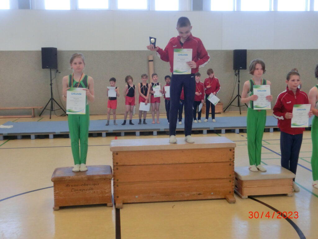 Max Andreev. 1. Platz, 4. Jonah Sendt