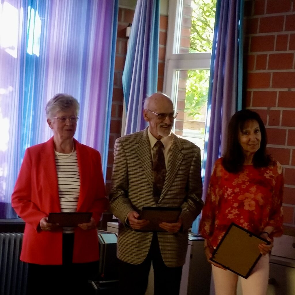 Jubilarehrung bei 150-Jahrfeier für 70-jährige Mitgliedschaft 